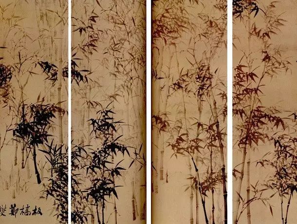 鄭板橋《墨竹圖》書畫作品欣賞！