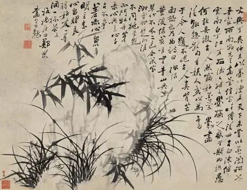 鄭板橋《墨竹圖》書畫作品欣賞！