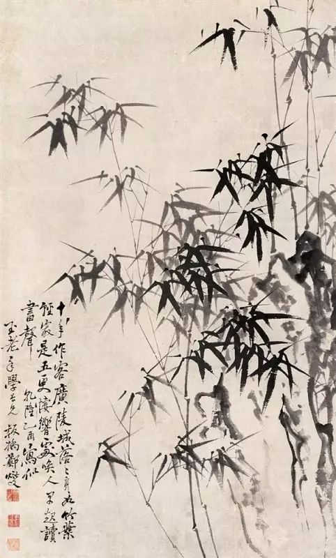 鄭板橋《墨竹圖》書畫作品欣賞！