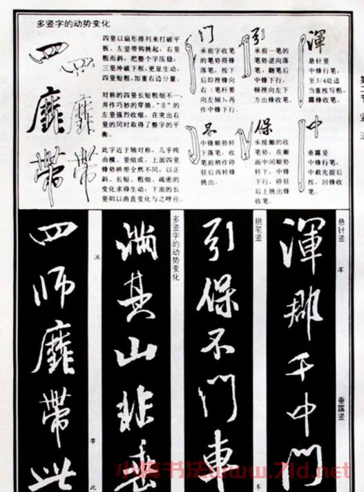 字帖教材《米芾行書筆法圖解》 字帖教材《米芾行書筆法圖解》