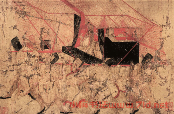 東晉顧愷之《女史箴圖》唐人摹本英國館藏