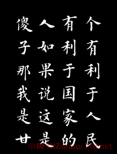 盧中南楷書《歐體簡化字雷鋒名言字帖》