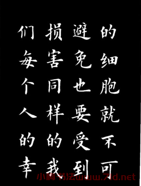 盧中南楷書《歐體簡化字雷鋒名言字帖》