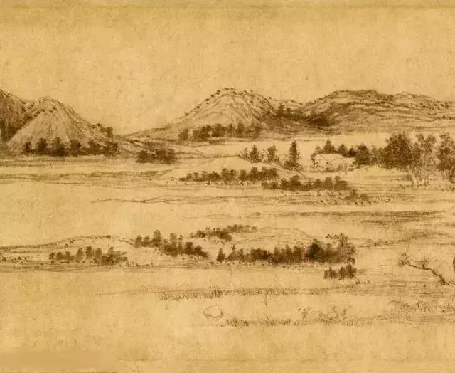 趙孟頫字畫欣賞《水村圖卷》大圖