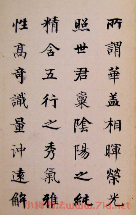 晚清書畫家何紹基臨《張黑女墓志》