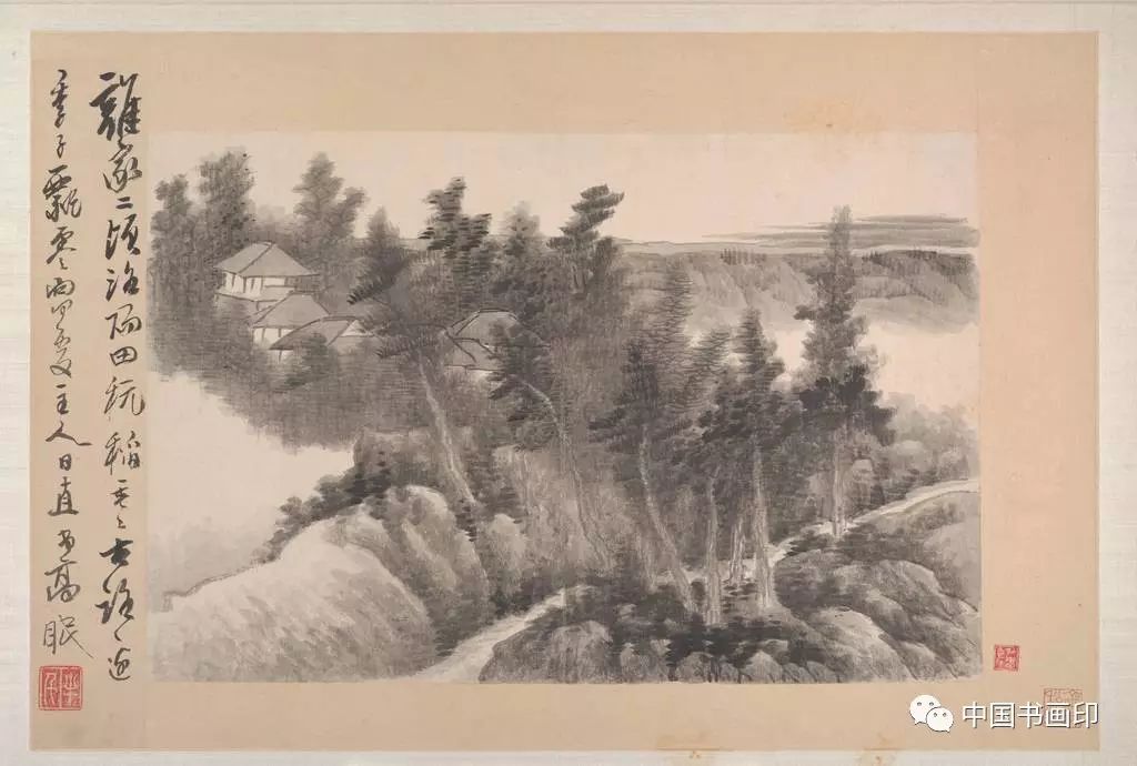 龔賢水墨山水冊(十六開)