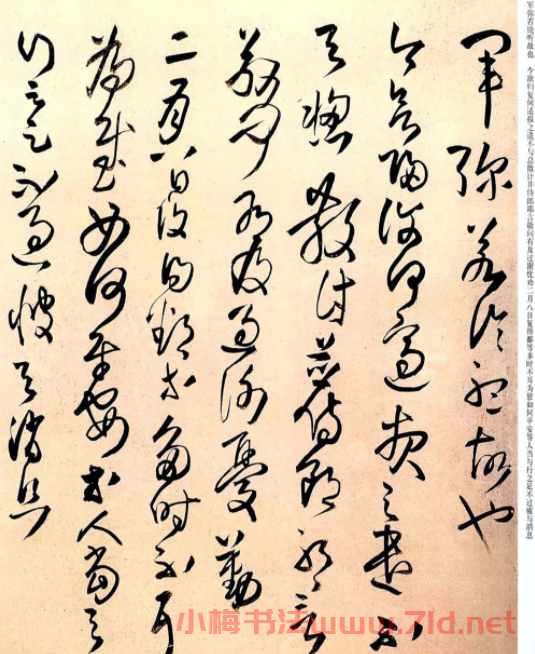 王鐸草書欣賞擬漢張芝書法冊頁