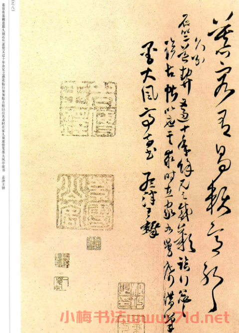 王鐸草書欣賞擬漢張芝書法冊(cè)頁(yè)