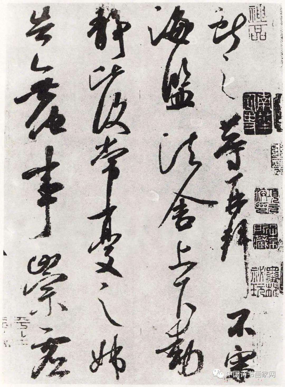 王獻(xiàn)之行草書法作品《鵝群帖》七種