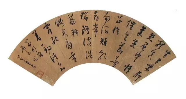 董其昌書法扇面作品欣賞