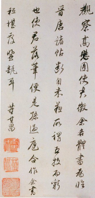 董其昌書法欣賞《臨魏晉唐宋諸書卷》