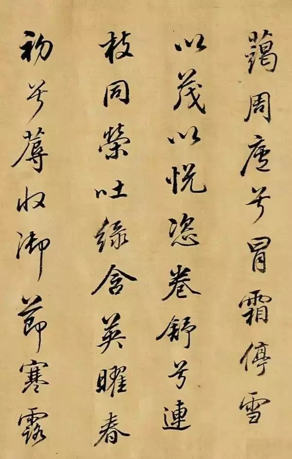 董其昌書法作品賞析《臨唐明皇鹡鸰頌》