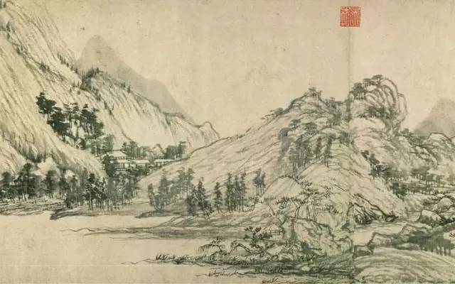 中國(guó)十大傳世名畫之《富春山居圖》臺(tái)北故宮博物院藏