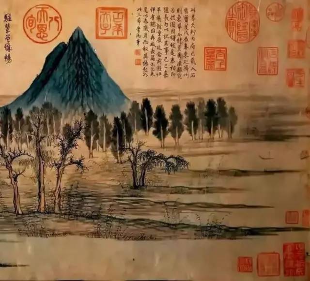 中國(guó)十大傳世名畫之《富春山居圖》臺(tái)北故宮博物院藏