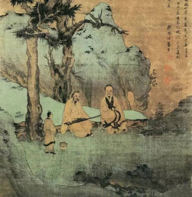中國(guó)十大傳世名畫之《富春山居圖》臺(tái)北故宮博物院藏