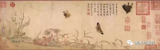 北宋宮廷畫家趙昌繪畫賞析《寫生蛺蝶圖卷》