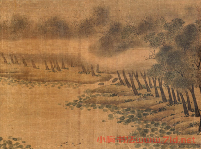北宋趙令穰《湖莊清夏圖卷》美國藏