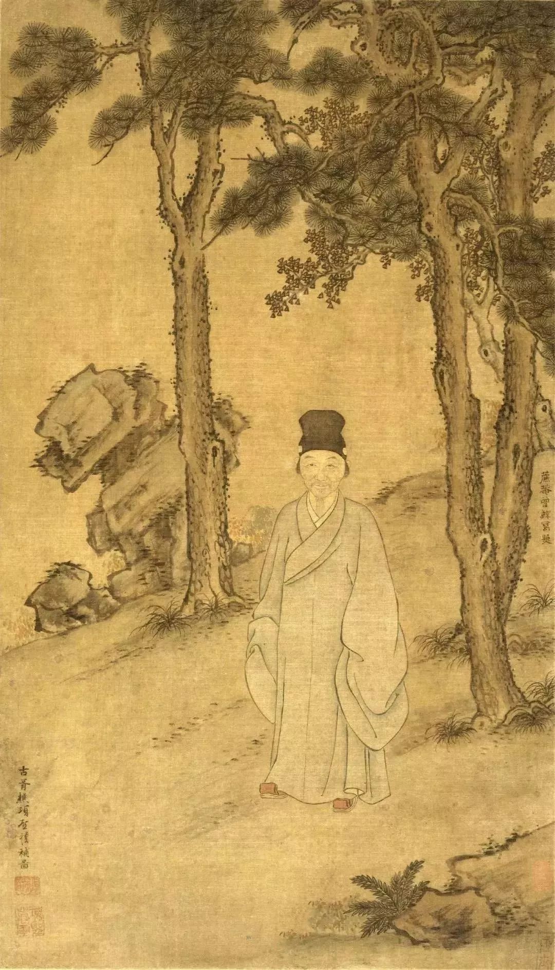 明代董其昌字畫欣賞《仿古山水》冊(cè) 明代董其昌字畫欣賞《仿古山水》冊(cè)