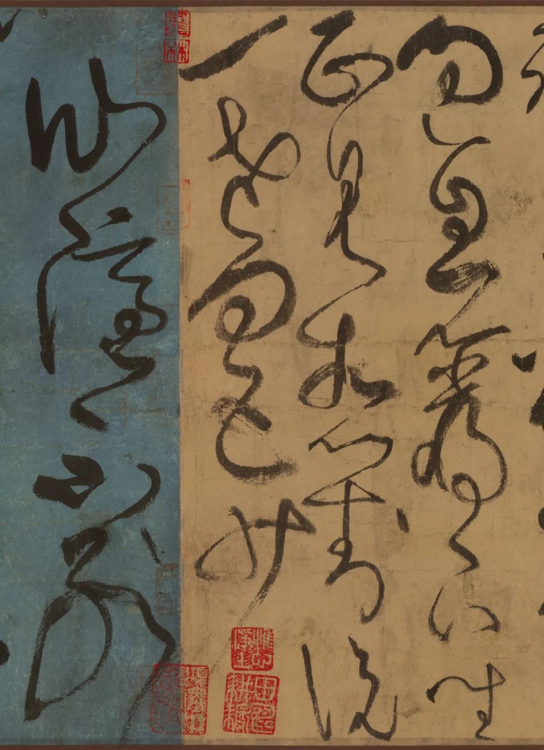 張旭書法墨跡《草書古詩四首》