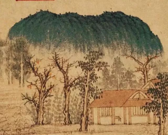 元代趙孟頫書畫欣賞《鵲華秋色圖》卷