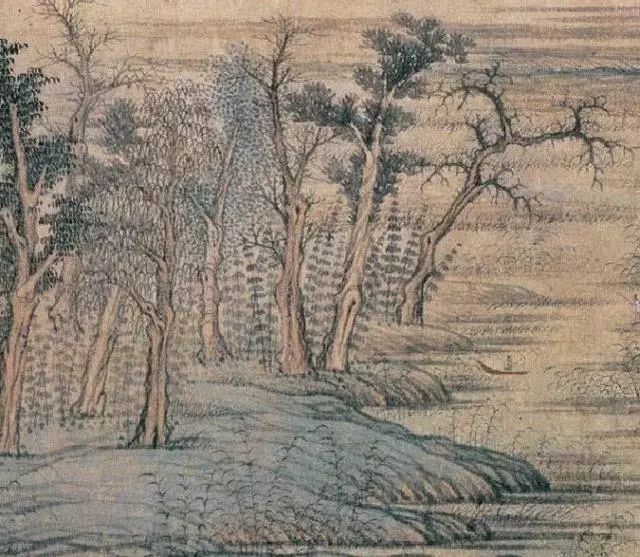 元代趙孟頫書畫欣賞《鵲華秋色圖》卷