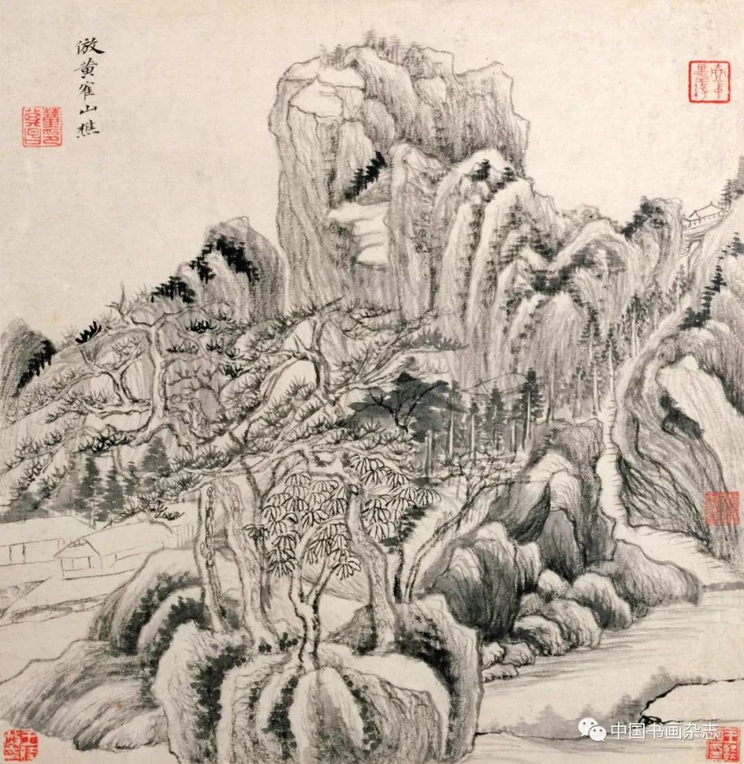 董其昌書(shū)畫(huà)欣賞《仿古山水圖冊(cè)》
