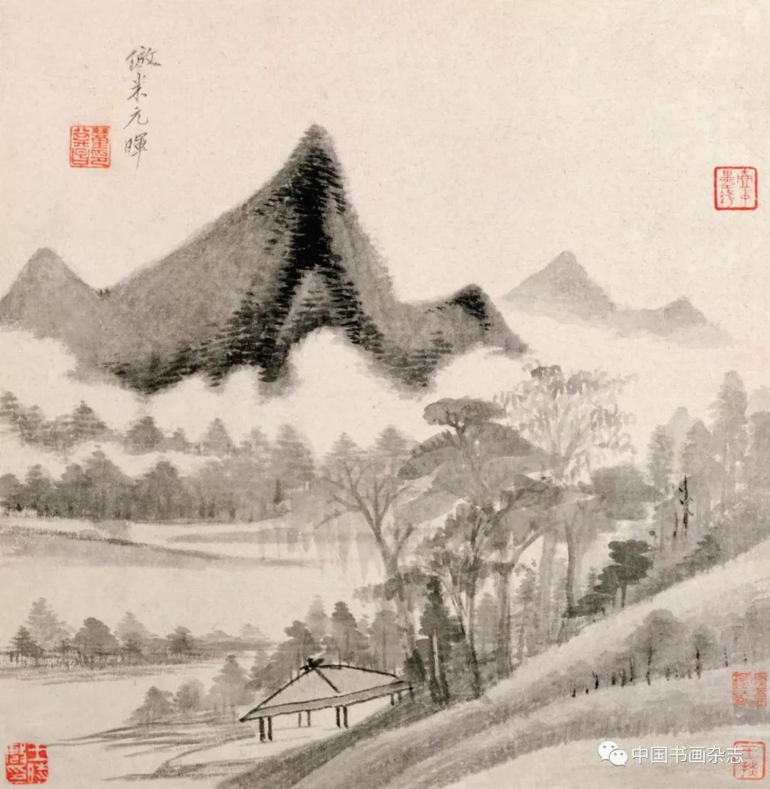 董其昌書(shū)畫(huà)欣賞《仿古山水圖冊(cè)》