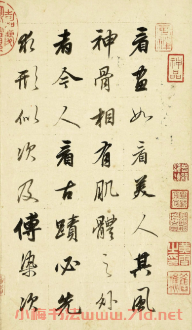 董其昌62歲行書(shū)《論畫(huà)冊(cè)》