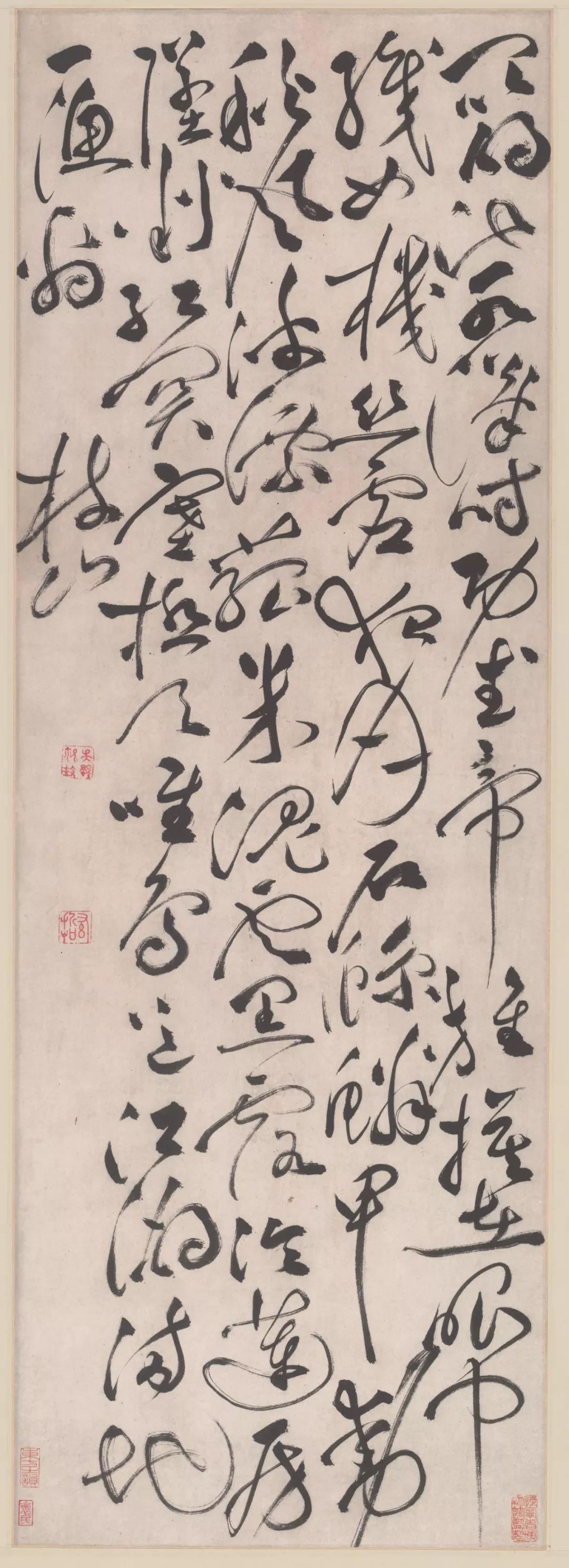 祝允明草書《杜甫秋興八首》之一