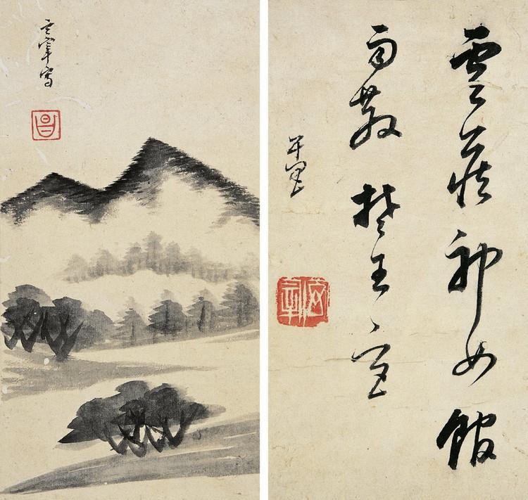 董其昌山水畫作品欣賞