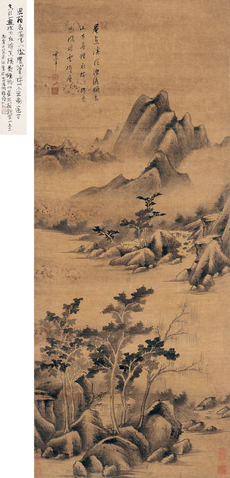 董其昌山水畫作品欣賞