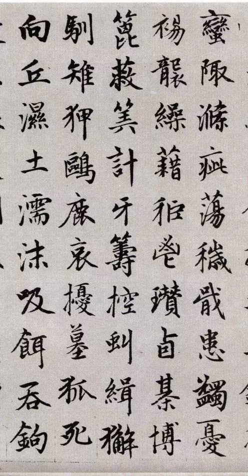 趙孟頫楷書(shū)《侍其瑋續(xù)千字文卷》欣賞