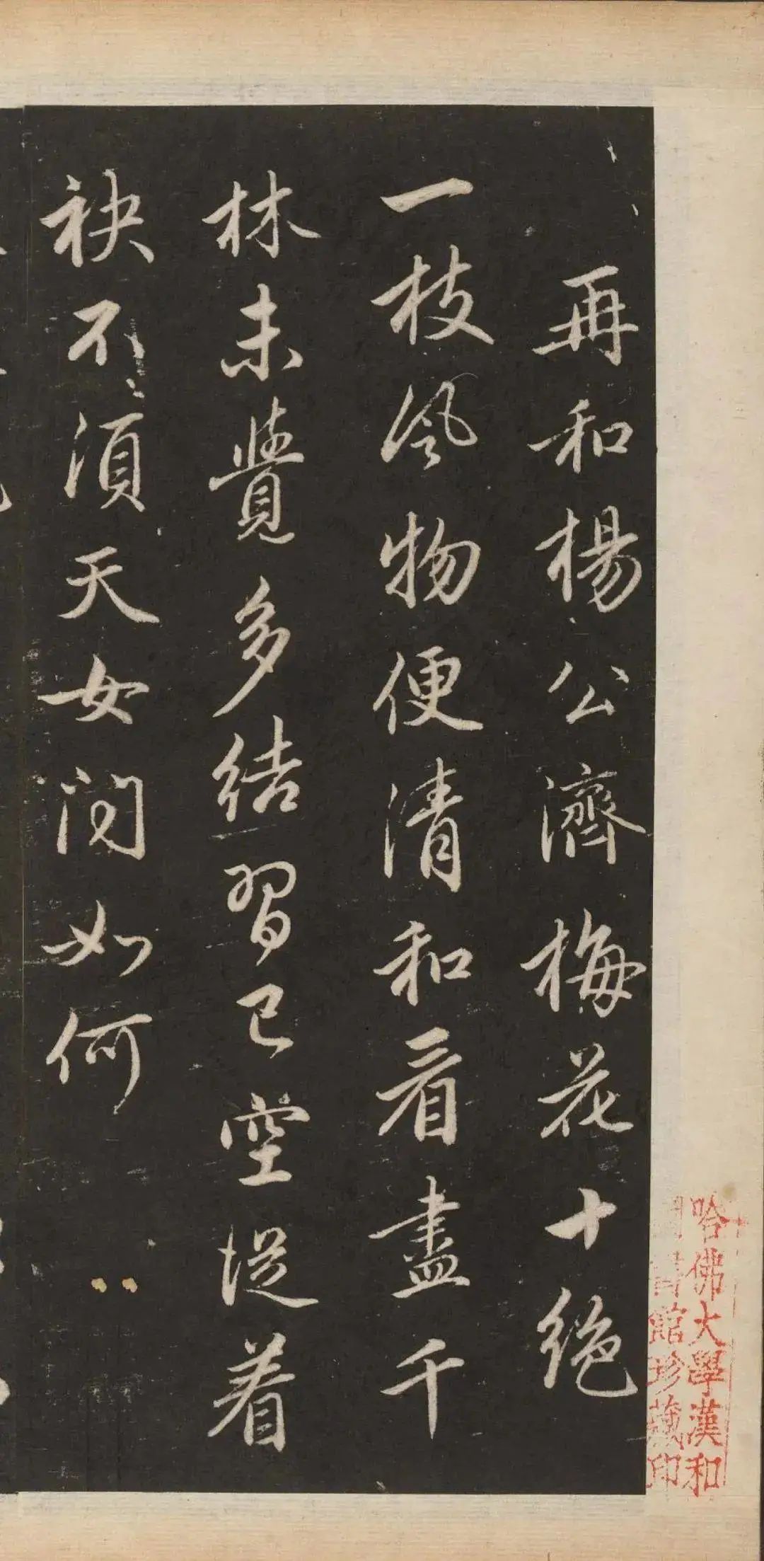 趙孟頫《再和楊公濟梅花十絕》書法欣賞 趙孟頫《再和楊公濟梅花十絕》書法欣賞