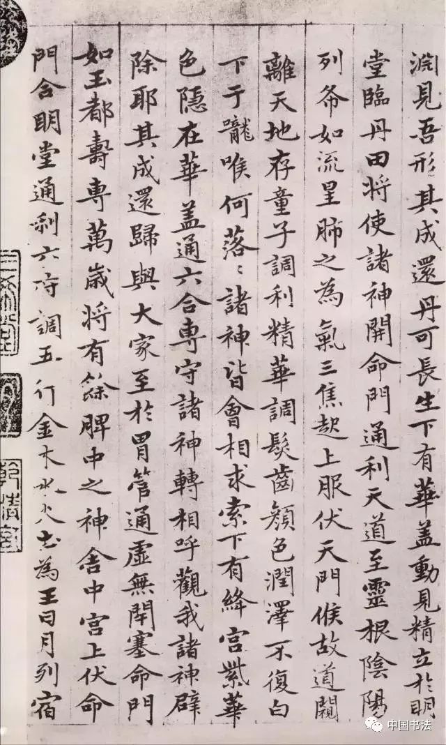 趙孟頫小楷書法《應夫人之請摹黃庭經》