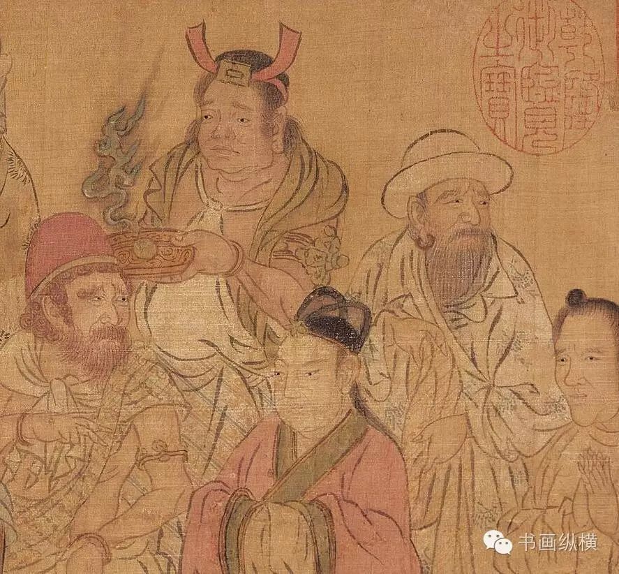 趙光輔《番王禮佛圖》美國克里夫蘭藝術博物館藏