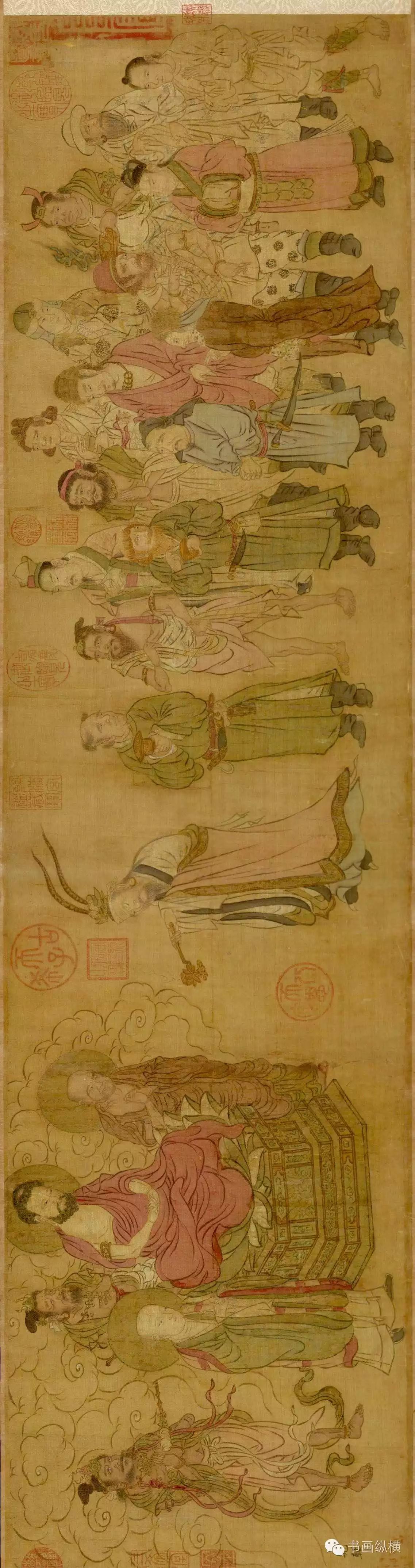 趙光輔《番王禮佛圖》美國克里夫蘭藝術博物館藏
