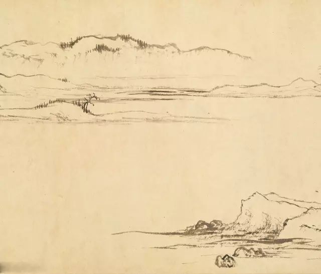 趙孟頫《雙松平遠圖卷》書法欣賞
