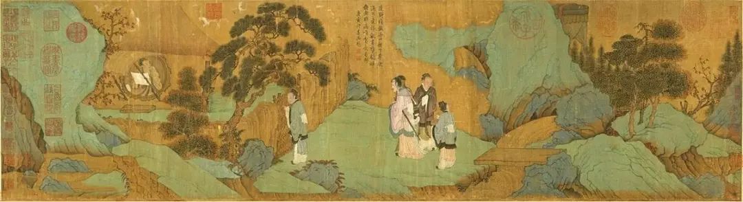 元代趙孟頫作品《甕牖圖卷》欣賞