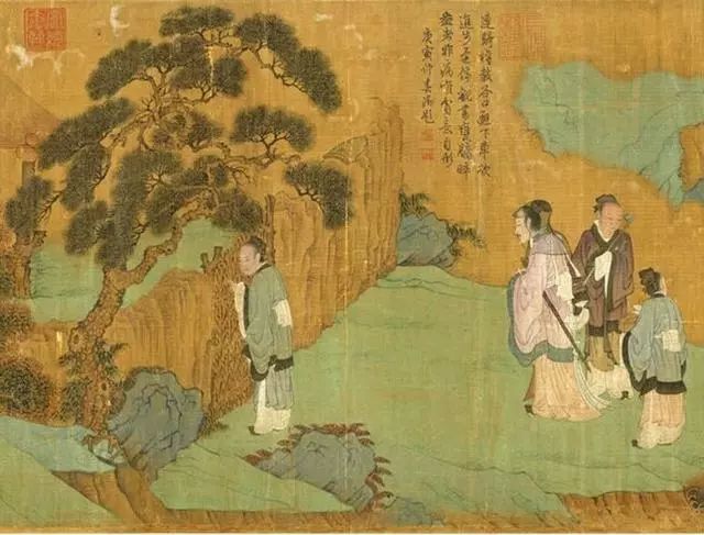 元代趙孟頫作品《甕牖圖卷》欣賞
