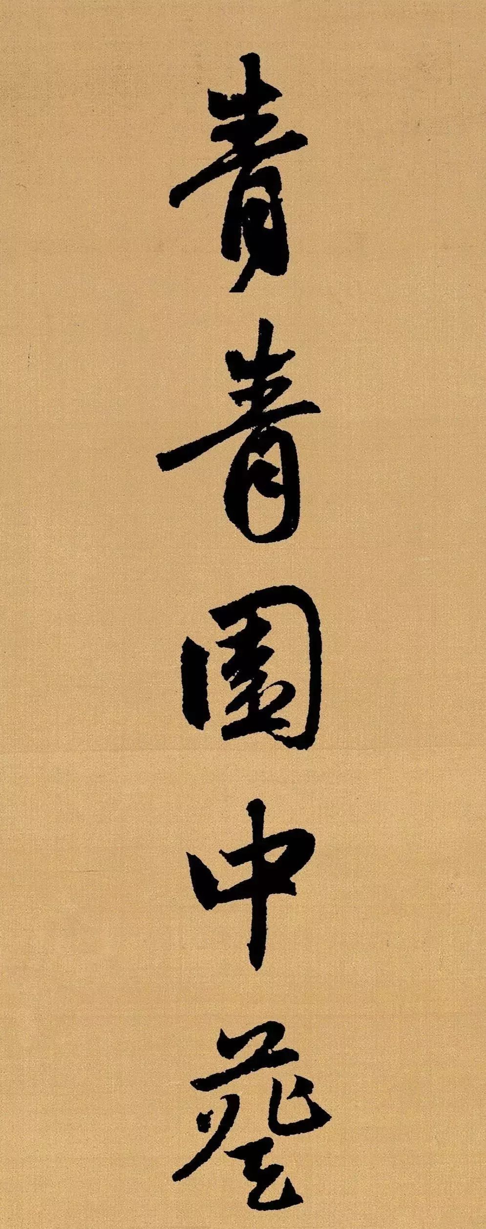 趙孟頫行書集字《長歌行》