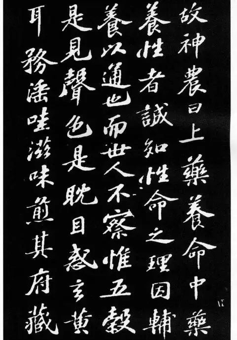 蘇軾最美小楷《養生論》拓本