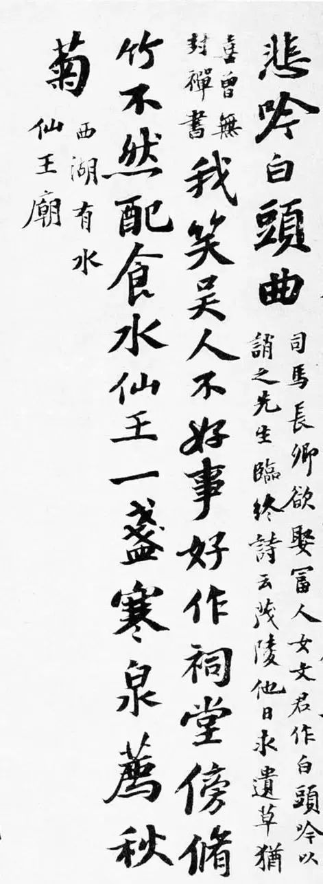 蘇軾行書《書林逋詩(shī)后》作品欣賞