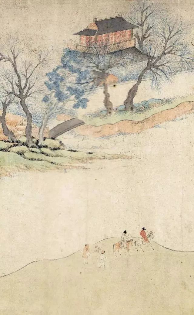 錢杜《天池修褉圖》書法作品卷