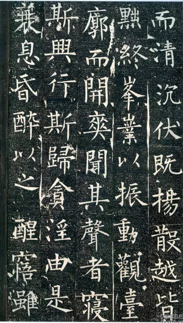 柳公權楷書《大唐回元觀鐘樓銘》作品欣賞