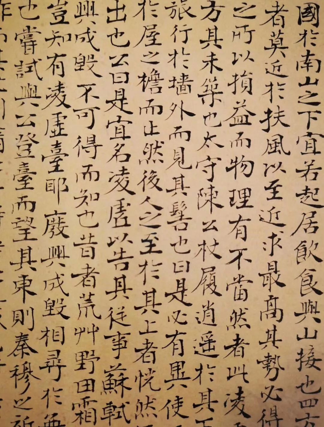 著名書畫家許介川書蘇軾《凌虛臺記》欣賞