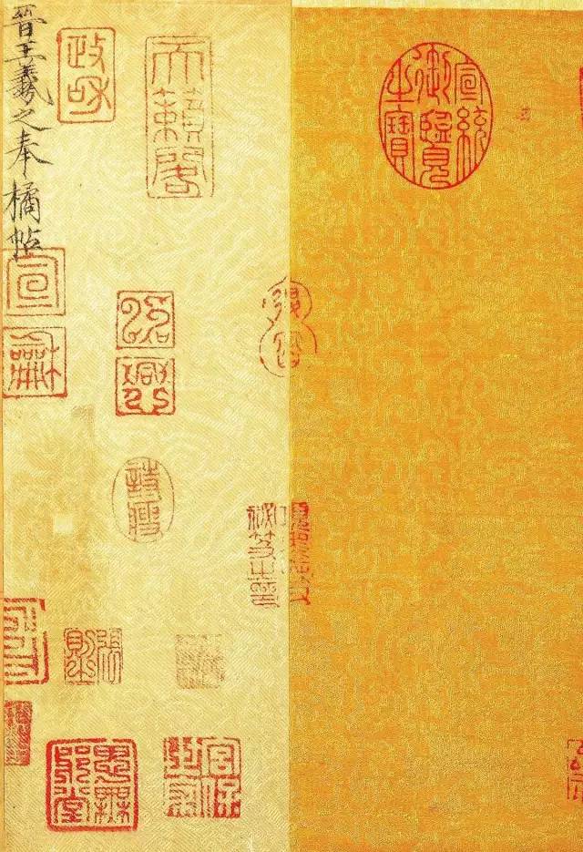 王羲之尺牘經典《平安、何如、奉橘》三帖全圖