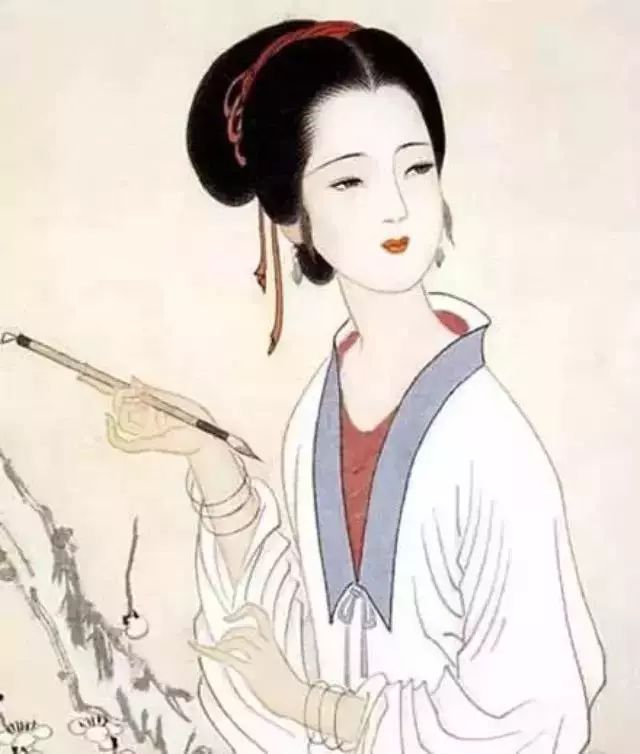 管道升《秋深帖》書法作品欣賞