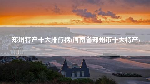 鄭州特產十大排行榜(河南省鄭州市十大特產)