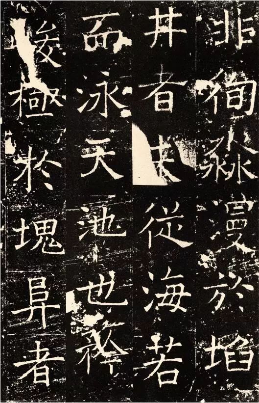 褚遂良楷書代表作《伊闕佛龕碑》