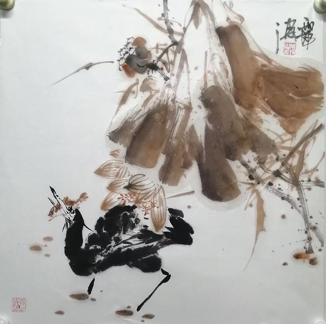 邢坤畫家簡介_邢坤國畫作品(圖2)